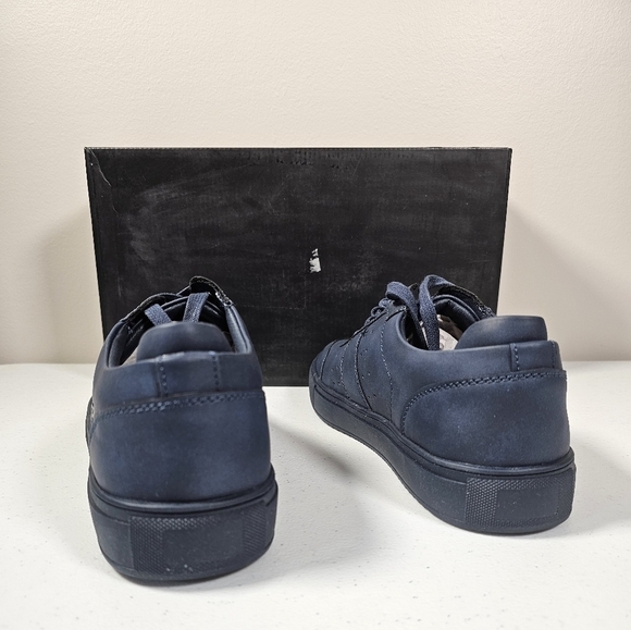 INC International Concepts Mens Zuri Low Top Sneaker Faux Suede Blue Size 9M NEW - Picture 8 of 16